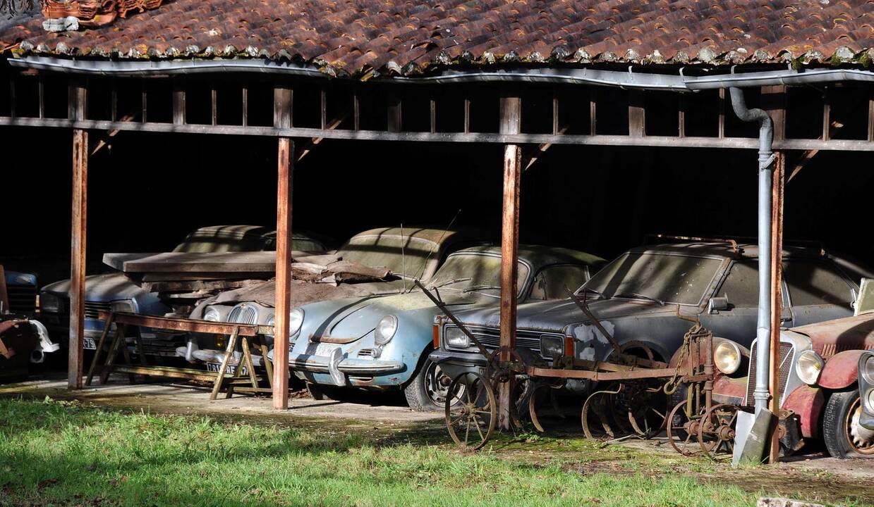 Rasta senovinių automobilių kolekcija