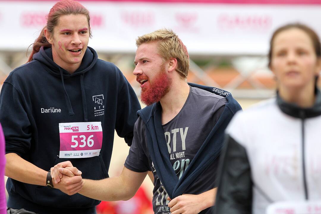 „Pink Run“ bėgimas Kaune