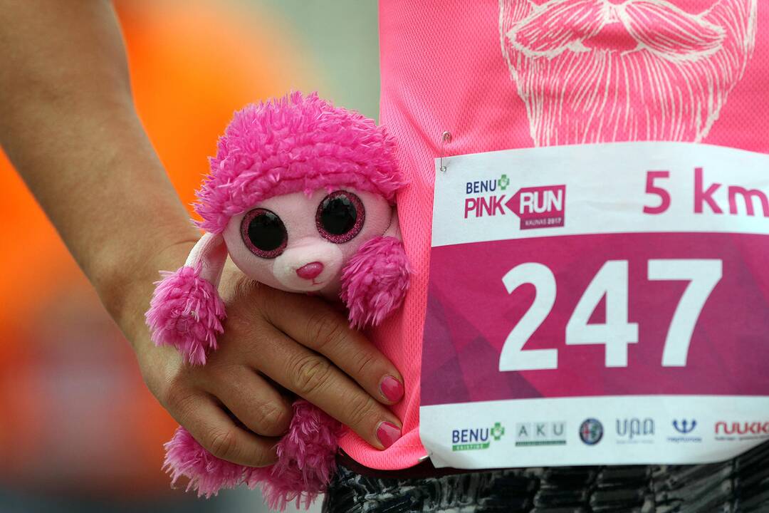 „Pink Run“ bėgimas Kaune