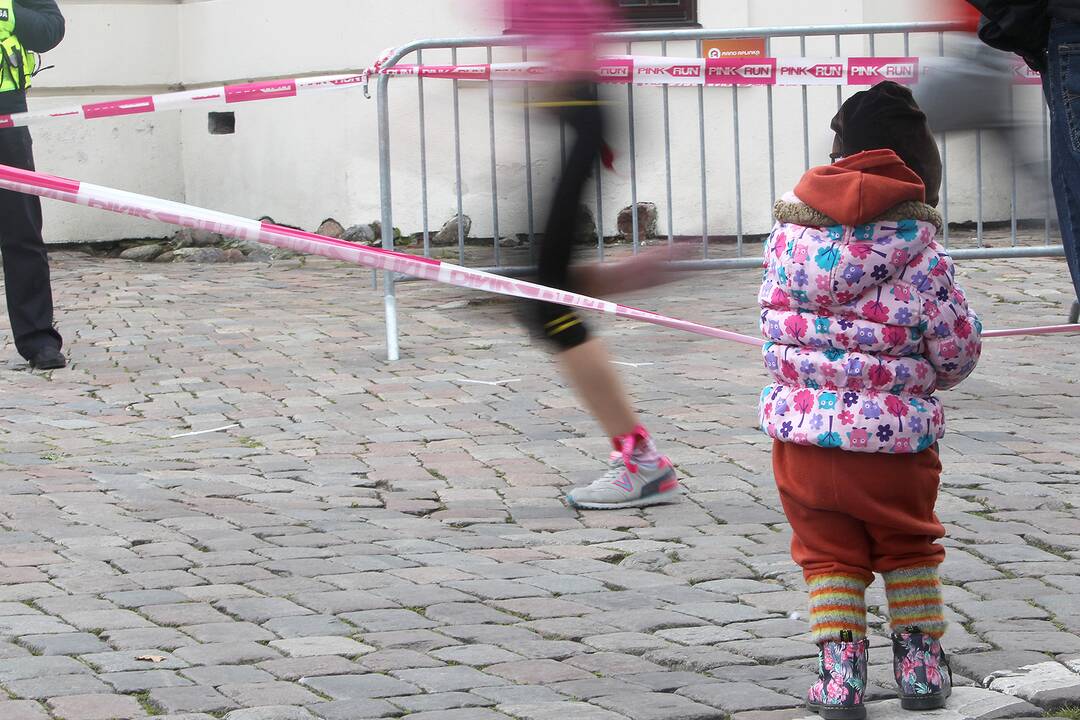 „Pink Run“ bėgimas Kaune