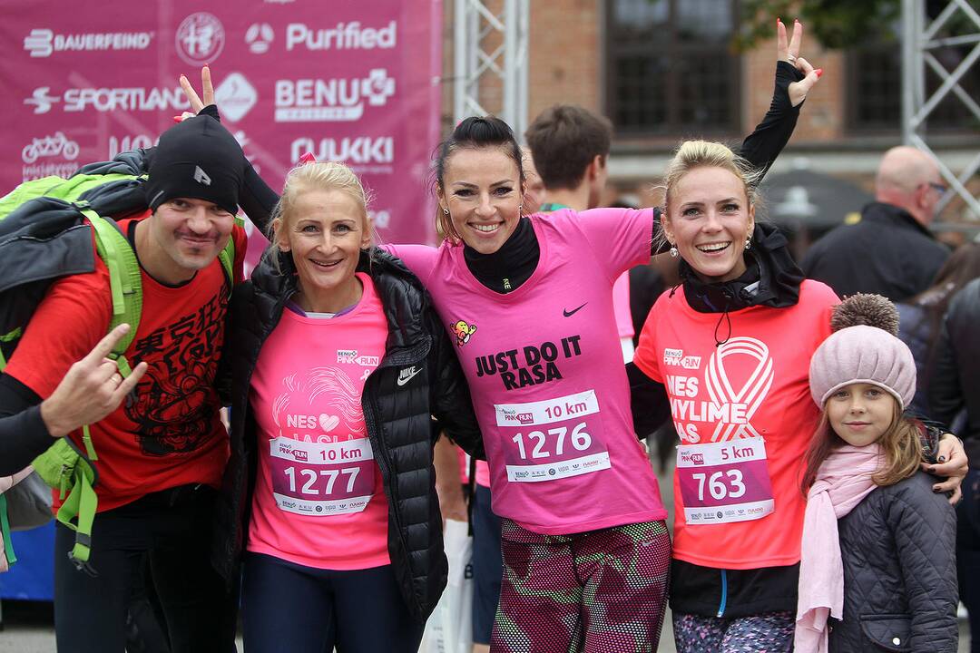 „Pink Run“ bėgimas Kaune
