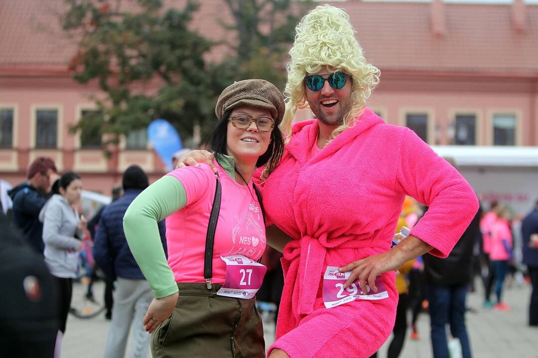 „Pink Run“ bėgimas Kaune