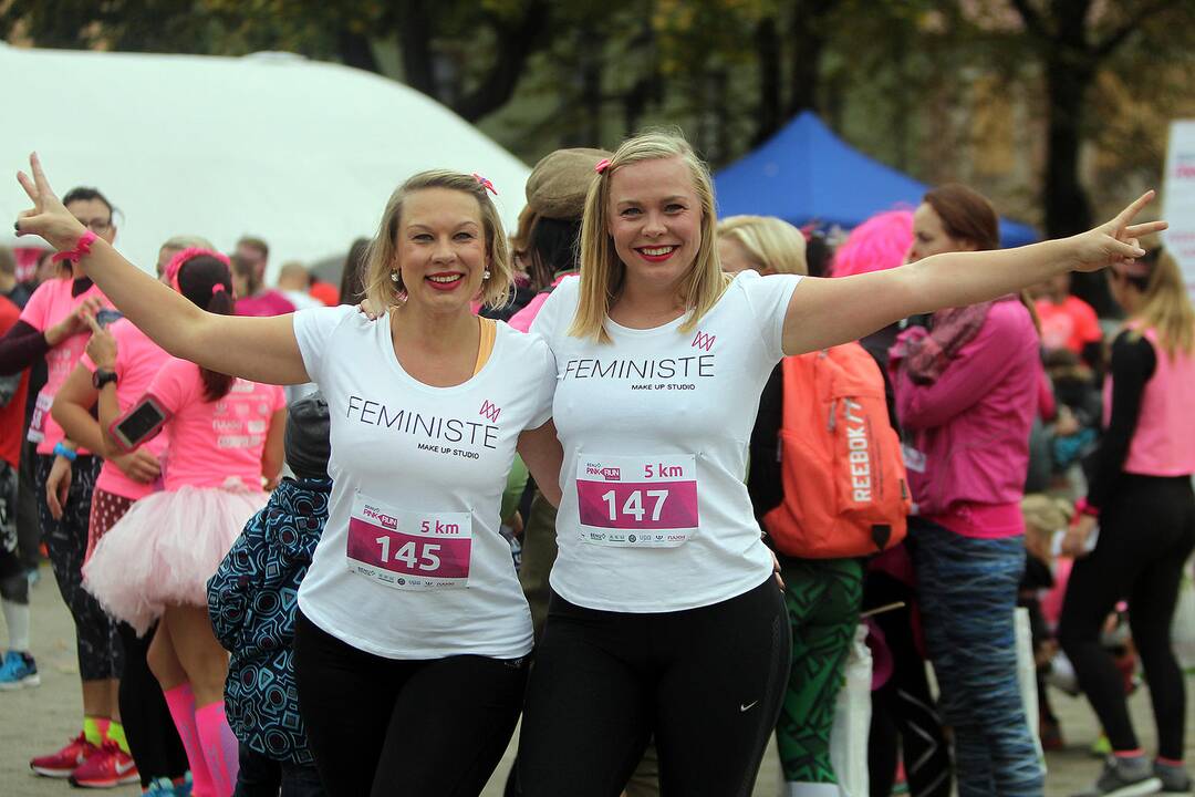 „Pink Run“ bėgimas Kaune