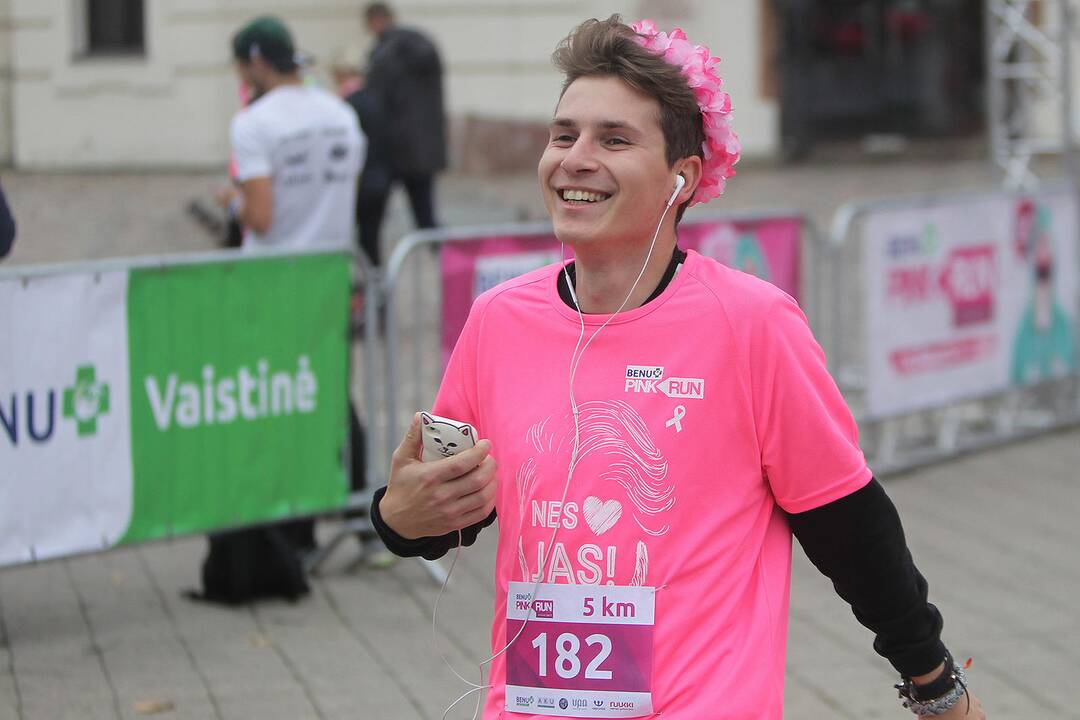 „Pink Run“ bėgimas Kaune