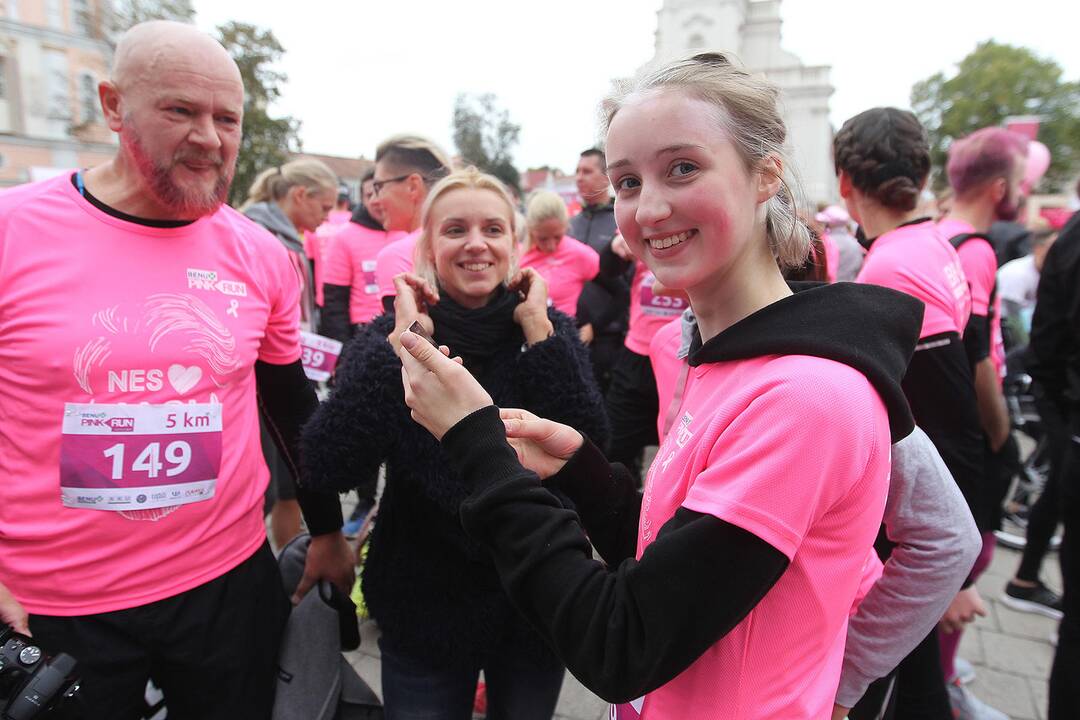 „Pink Run“ bėgimas Kaune