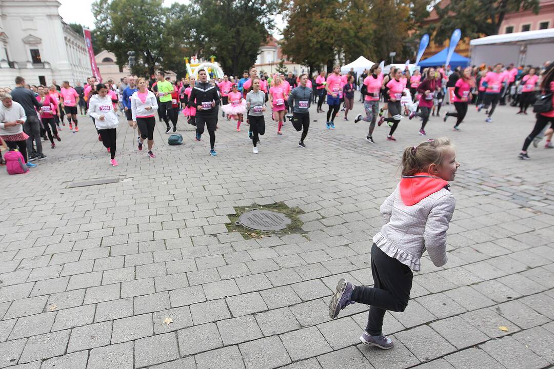„Pink Run“ bėgimas Kaune