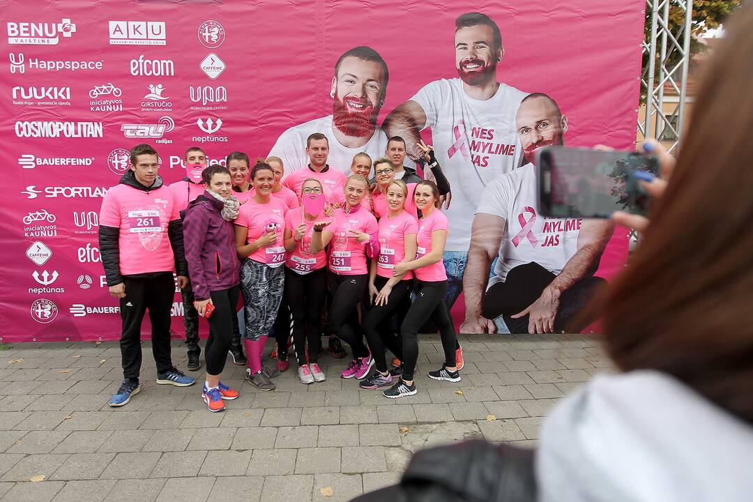 „Pink Run“ bėgimas Kaune