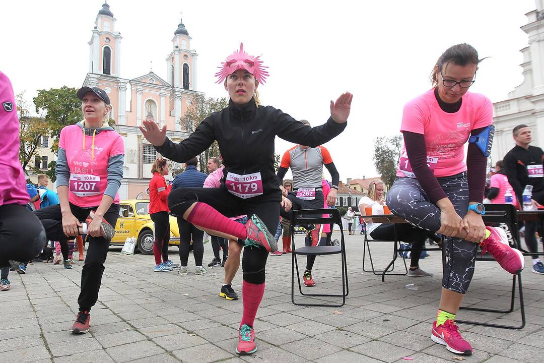 „Pink Run“ bėgimas Kaune