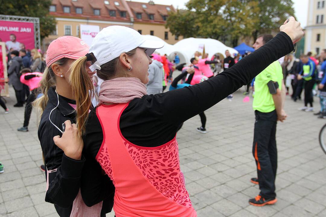 „Pink Run“ bėgimas Kaune