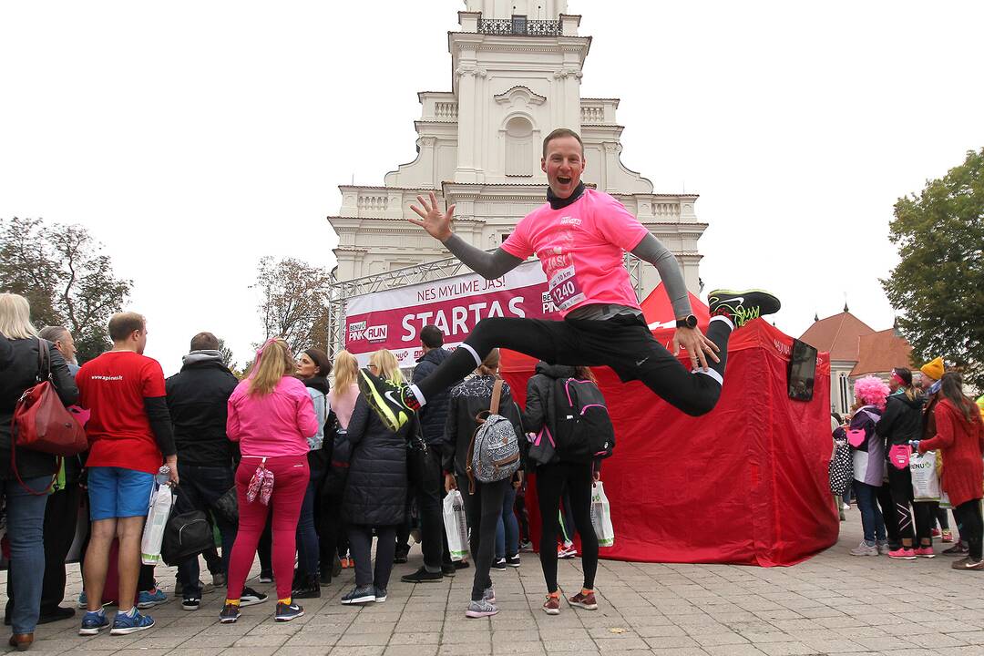 „Pink Run“ bėgimas Kaune