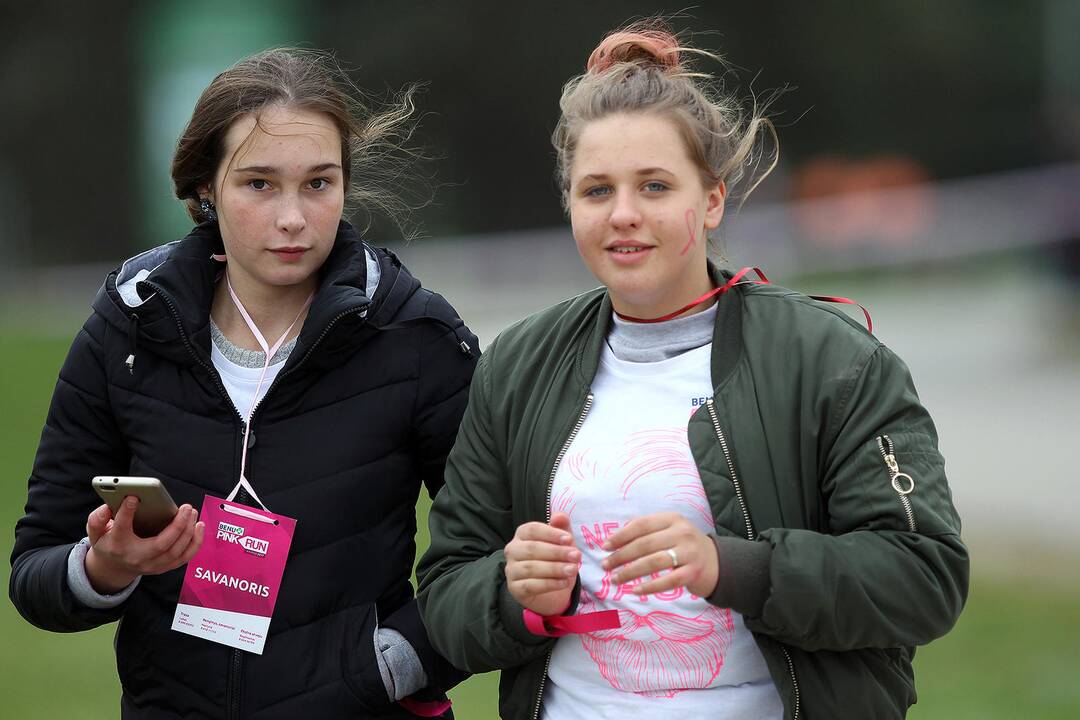 „Pink Run“ bėgimas Kaune