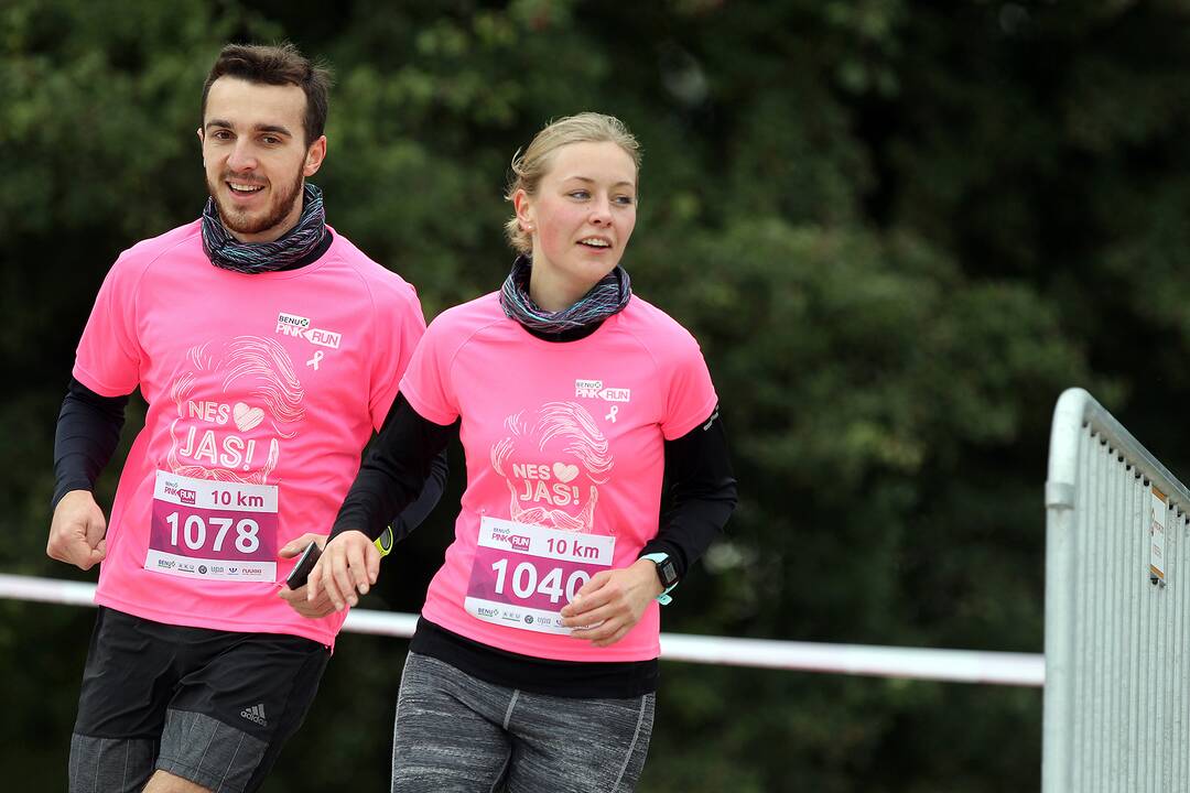 „Pink Run“ bėgimas Kaune
