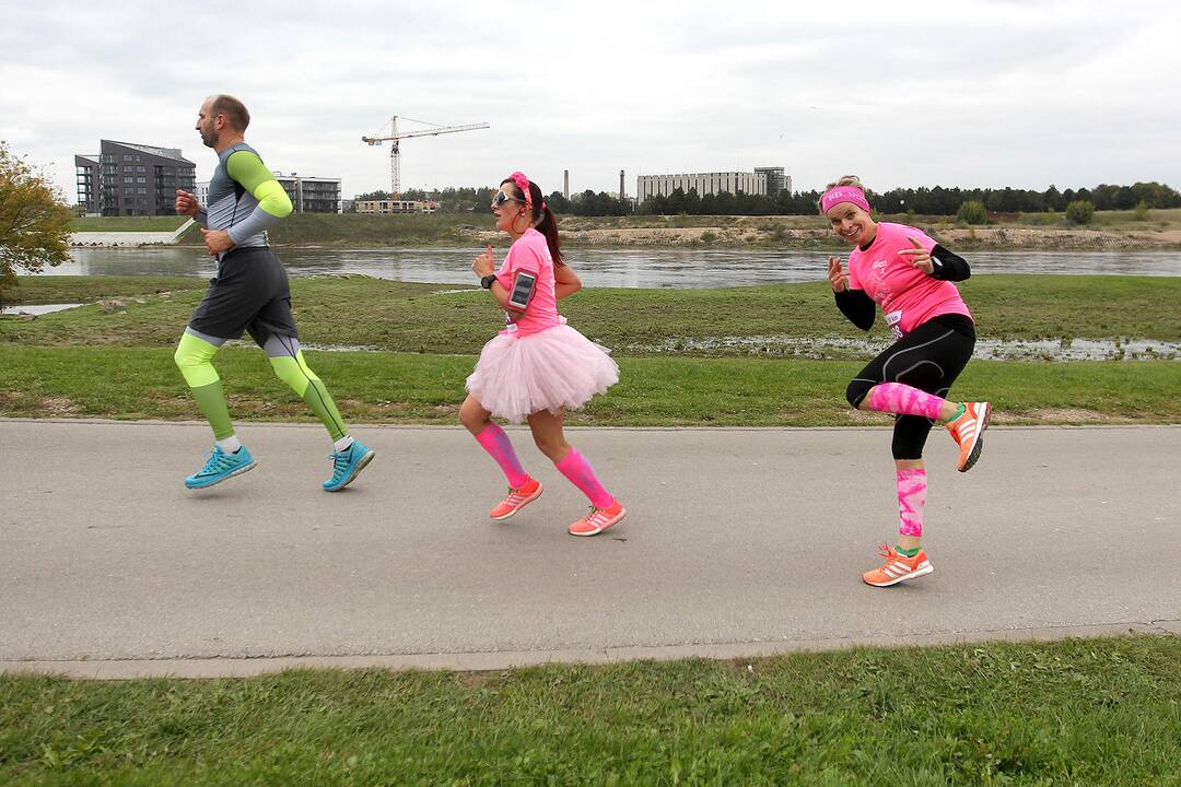 „Pink Run“ bėgimas Kaune