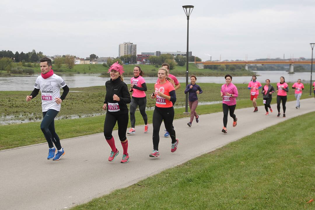 „Pink Run“ bėgimas Kaune