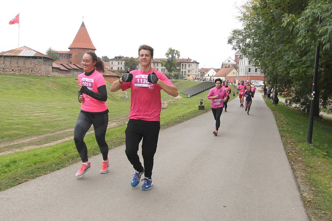 „Pink Run“ bėgimas Kaune