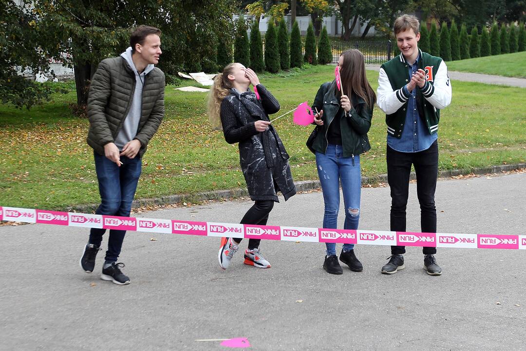 „Pink Run“ bėgimas Kaune