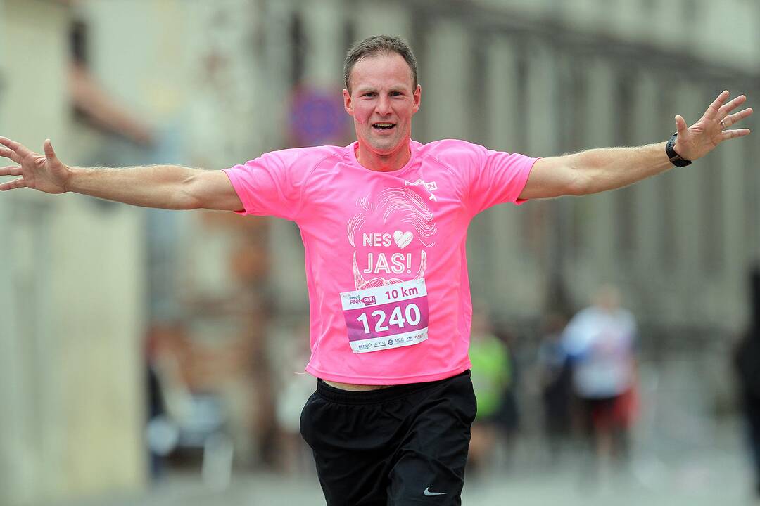 „Pink Run“ bėgimas Kaune