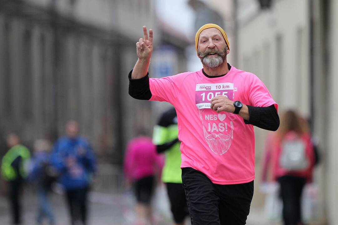 „Pink Run“ bėgimas Kaune