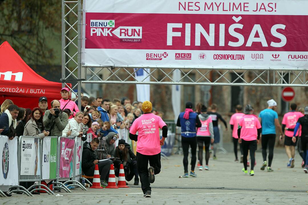 „Pink Run“ bėgimas Kaune