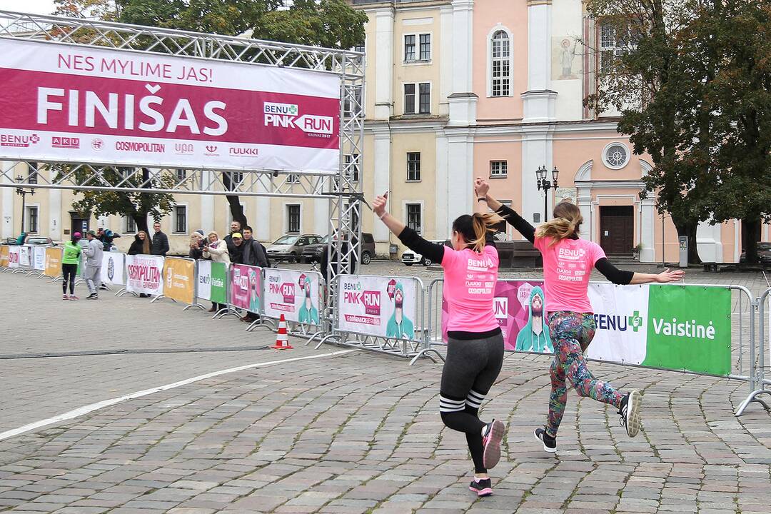 „Pink Run“ bėgimas Kaune