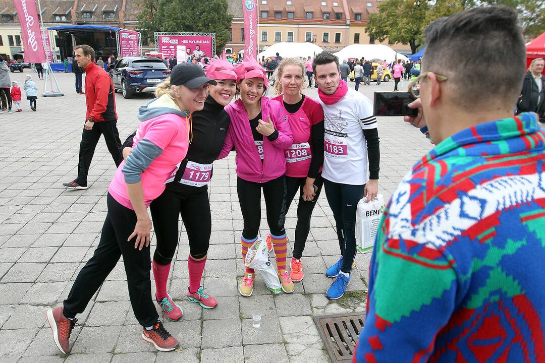 „Pink Run“ bėgimas Kaune