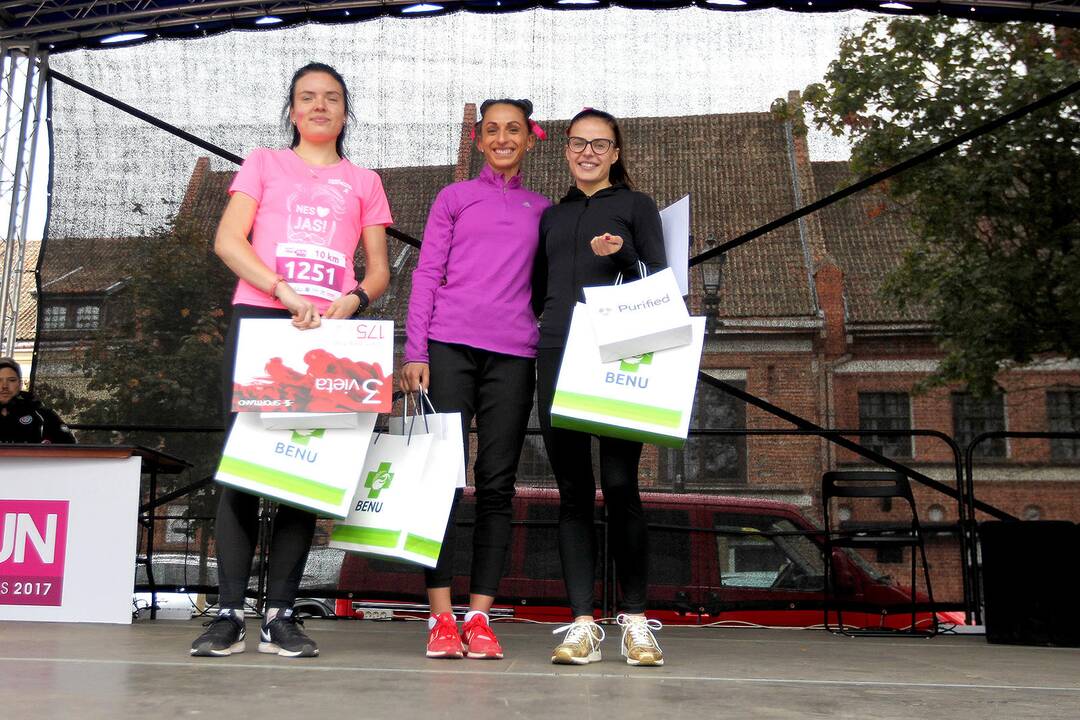 „Pink Run“ bėgimas Kaune