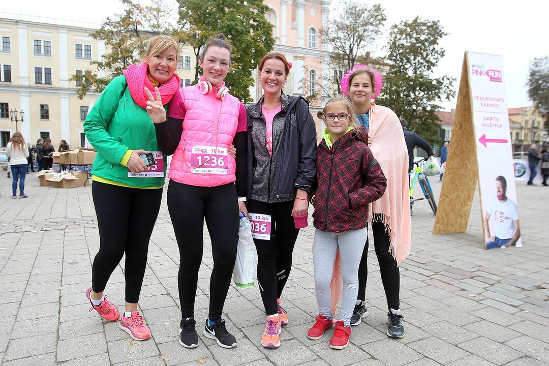 „Pink Run“ bėgimas Kaune
