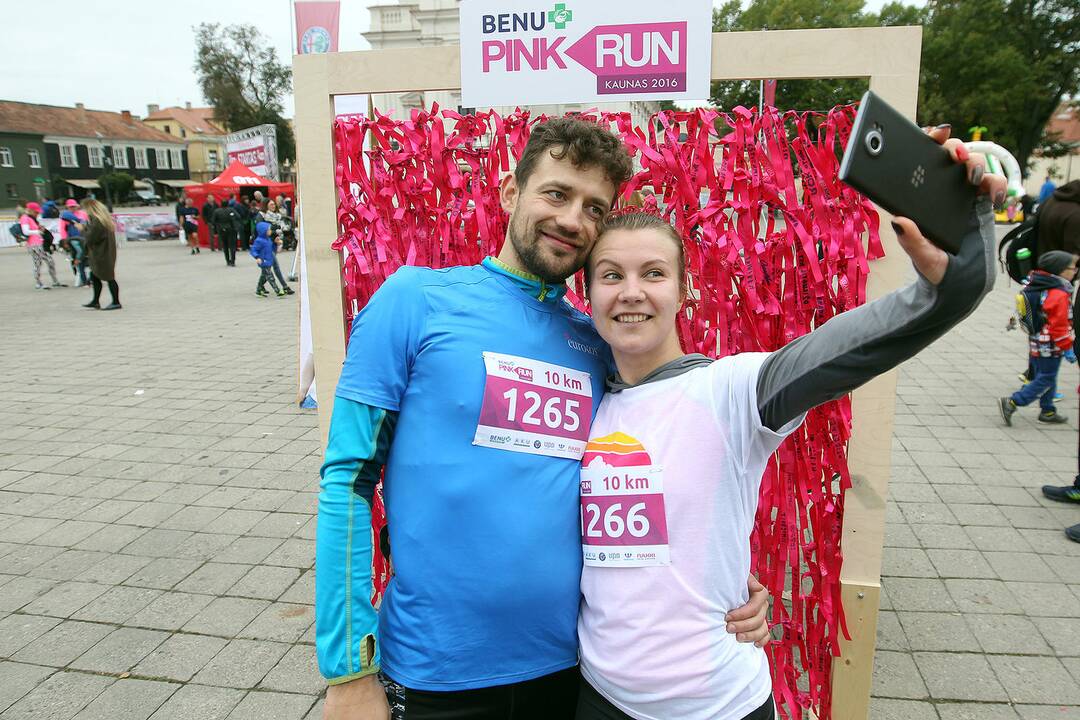 „Pink Run“ bėgimas Kaune