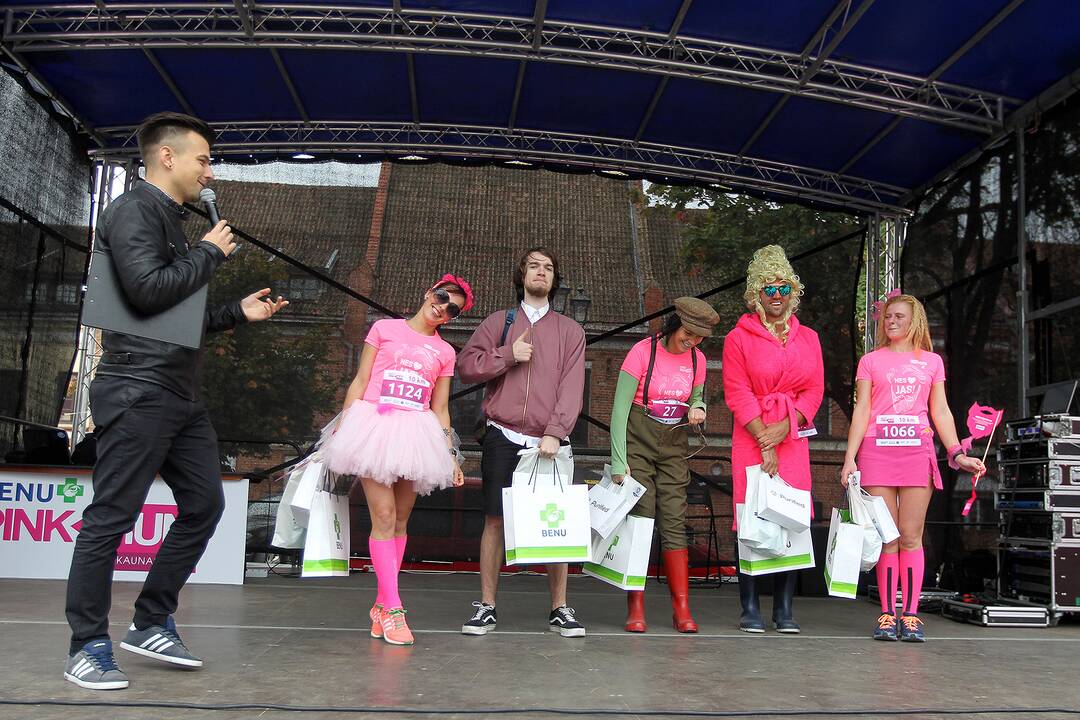 „Pink Run“ bėgimas Kaune