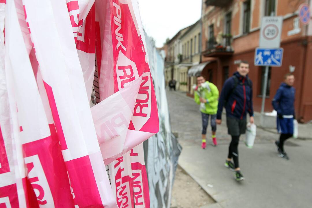 „Pink Run“ bėgimas Kaune