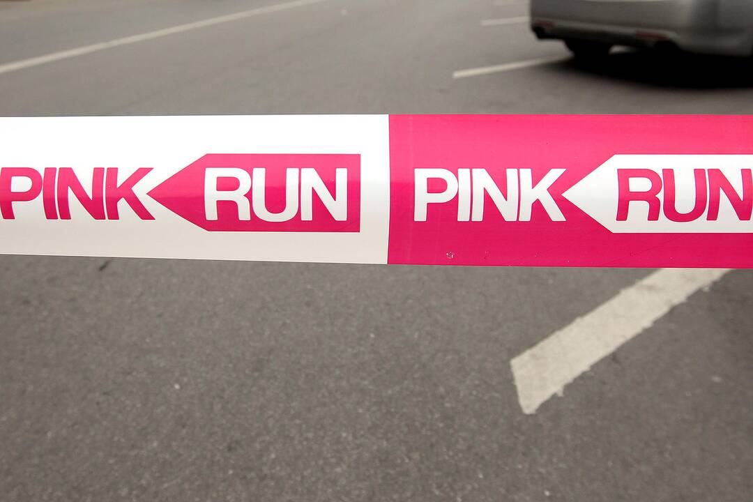 „Pink Run“ bėgimas Kaune