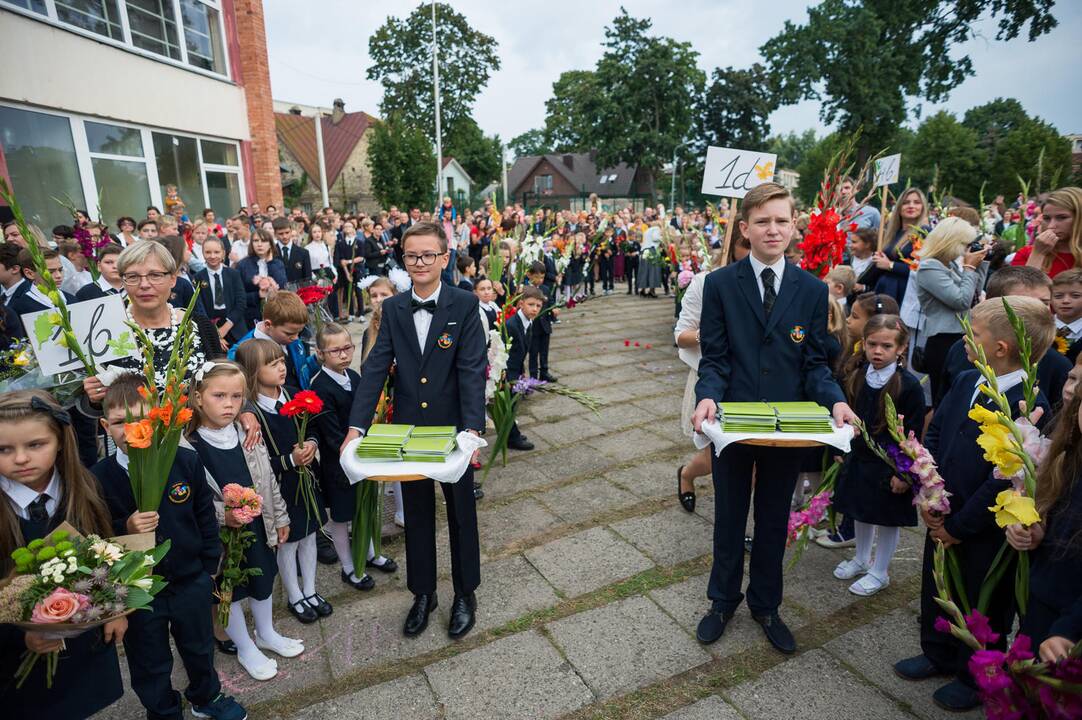 Prezidentė J. Basanavičiaus gimnazijoje