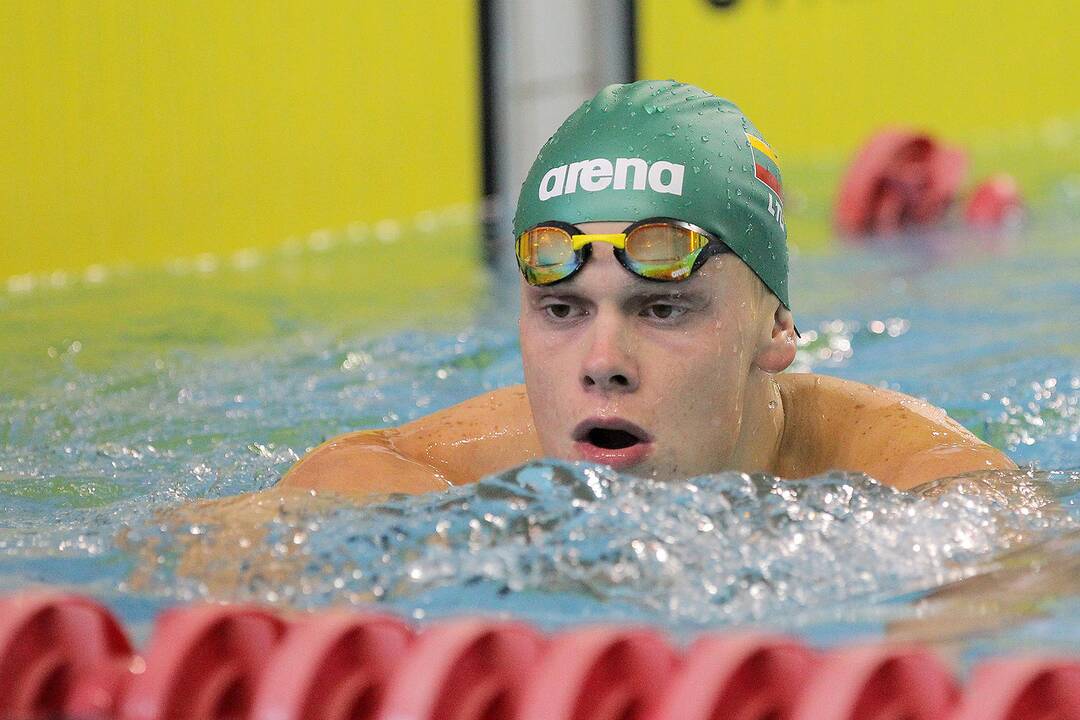 Antroji Lietuvos plaukimo pirmenybių diena