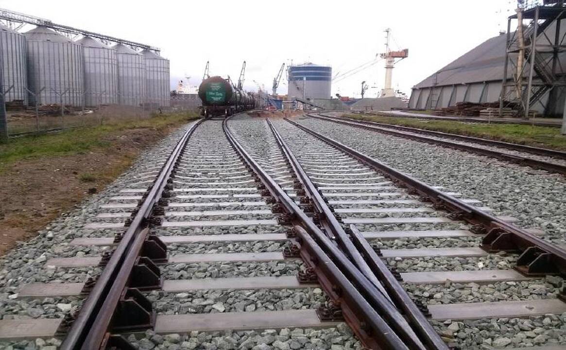 Pokyčiai: į uostą veda nauja geležinkelio atšaka.