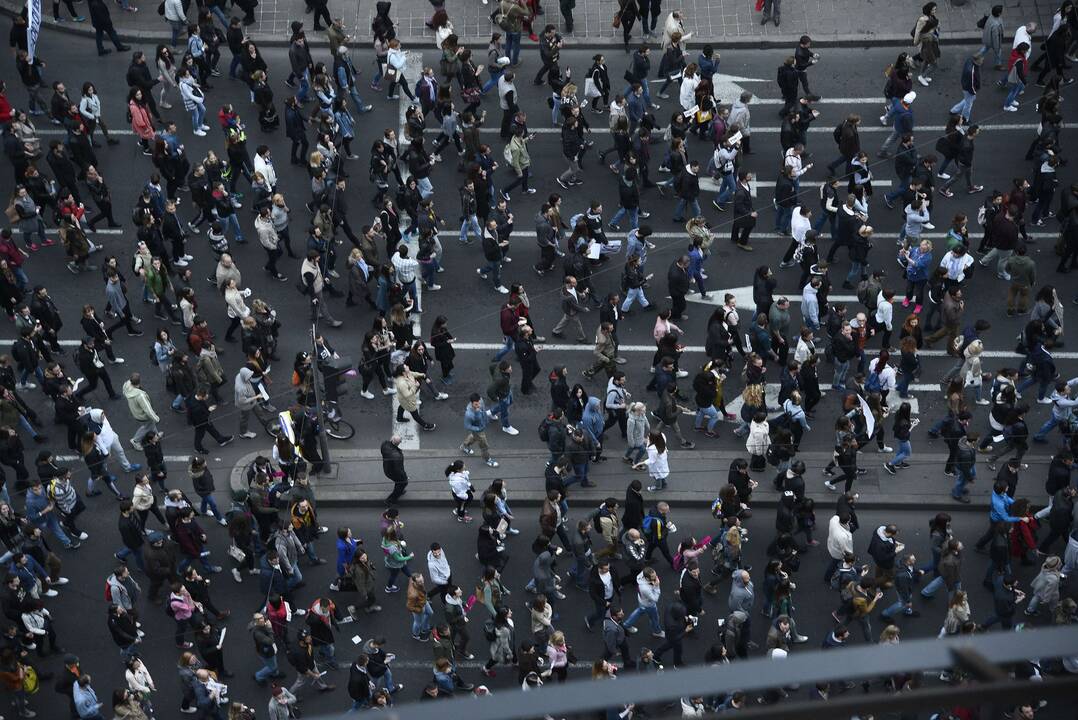 Protestai Serbijoje