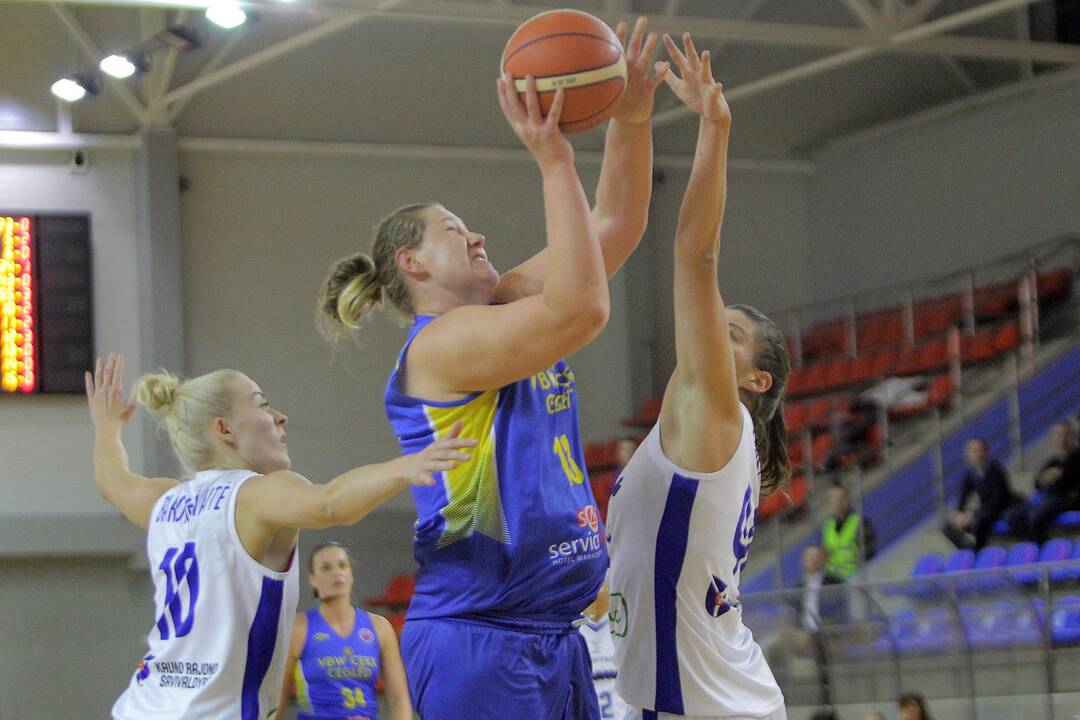 Europos taurė: „Hoptrans-Sirenos“ – „Cegled“ 61:76 