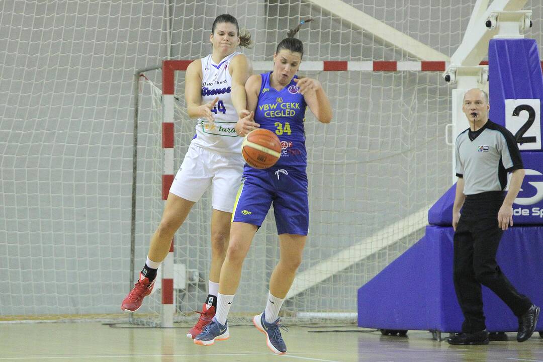 Europos taurė: „Hoptrans-Sirenos“ – „Cegled“ 61:76 