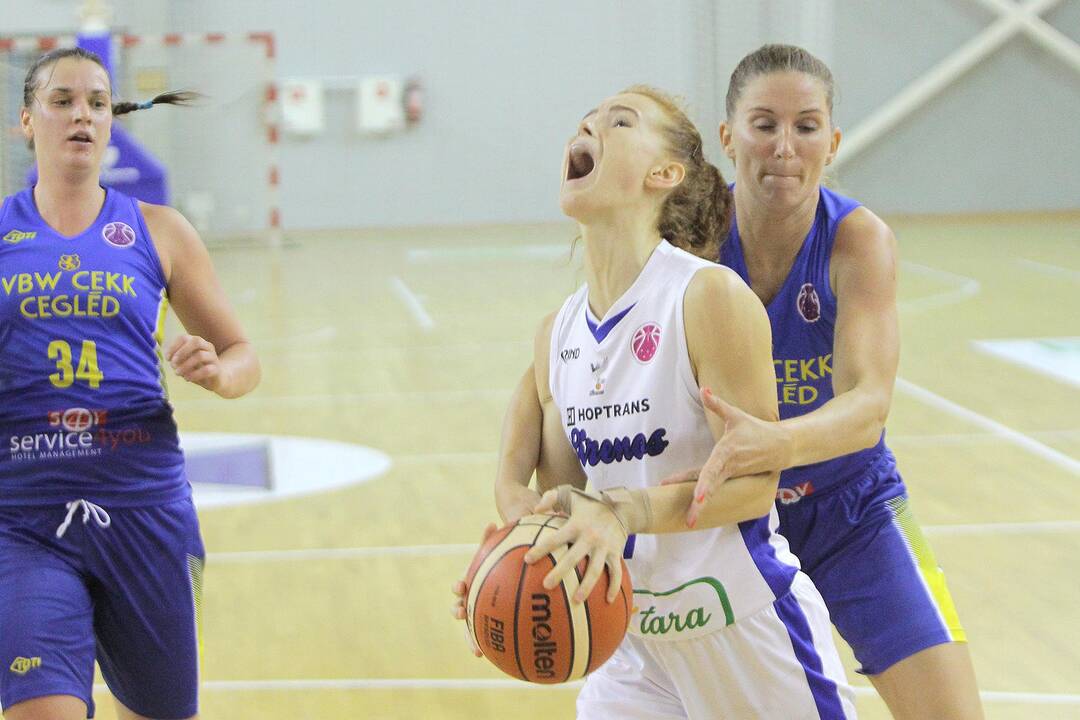 Europos taurė: „Hoptrans-Sirenos“ – „Cegled“ 61:76 