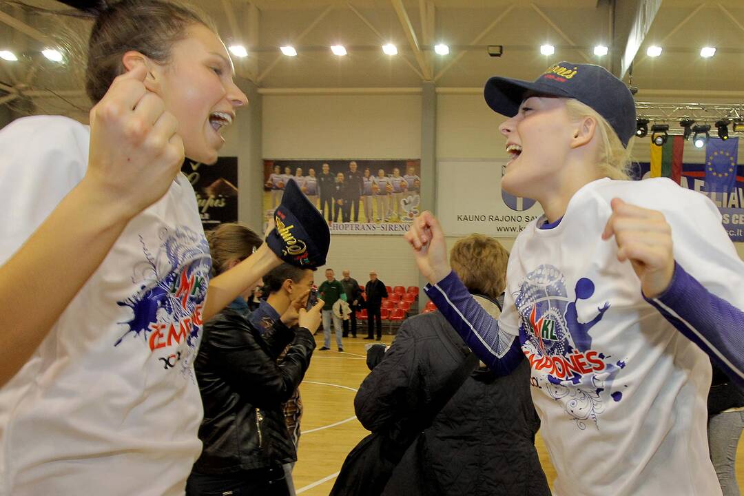 „Hoptrans-Sirenų“ pergalė LMKL finale 