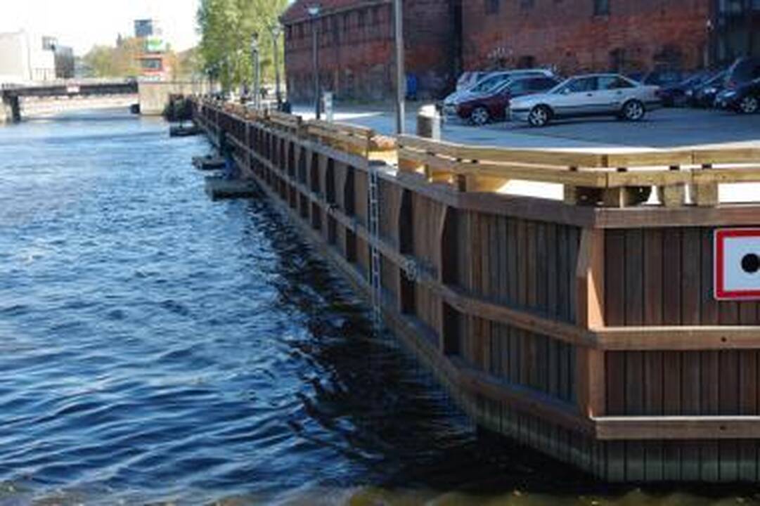 Sutvarkyta įgriuvusi krantinė jau tinkama naudoti