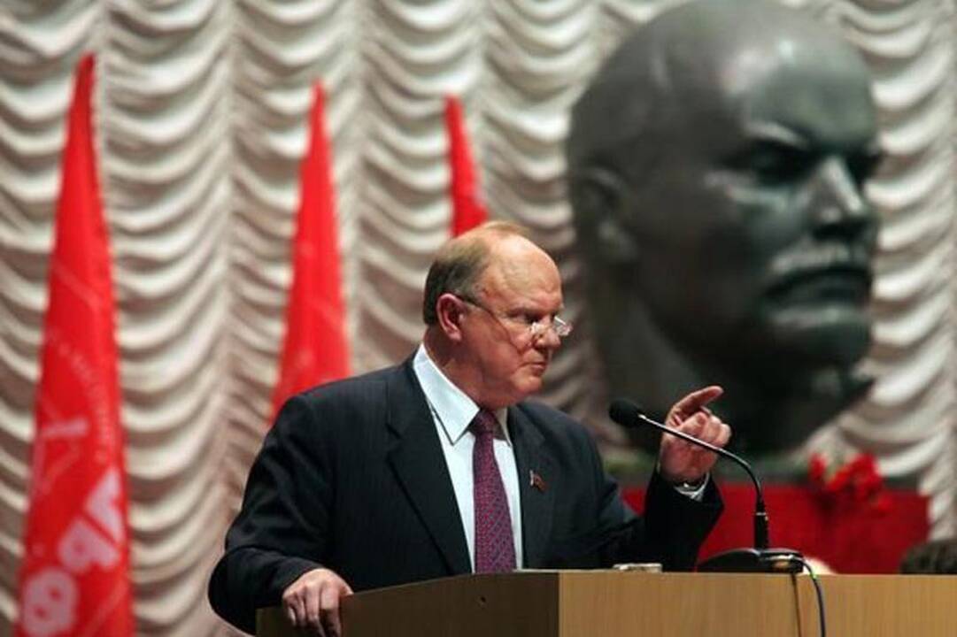 Pamaskvio komunistai: G.Ziuganovą į prezidentus!