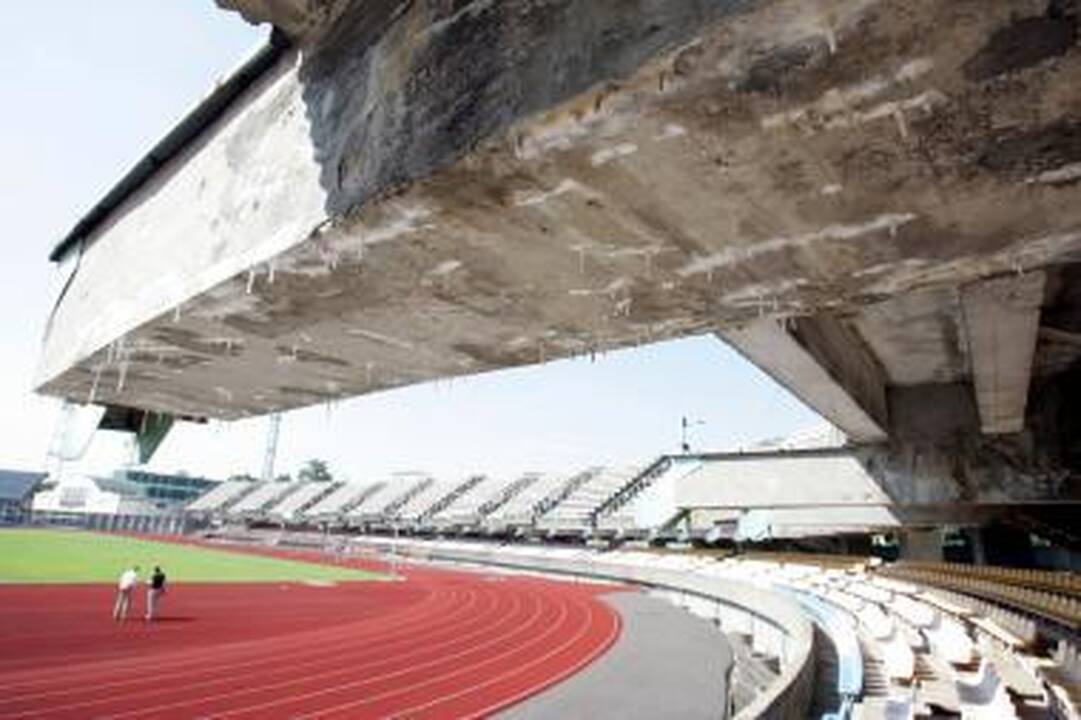 Prieš dvikovą su prancūzais - nerimas dėl stadiono
