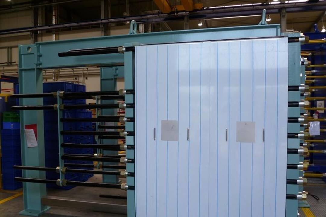 Įsibėgėja SGD laivo-saugyklos technologinių  įrenginių gamyba 