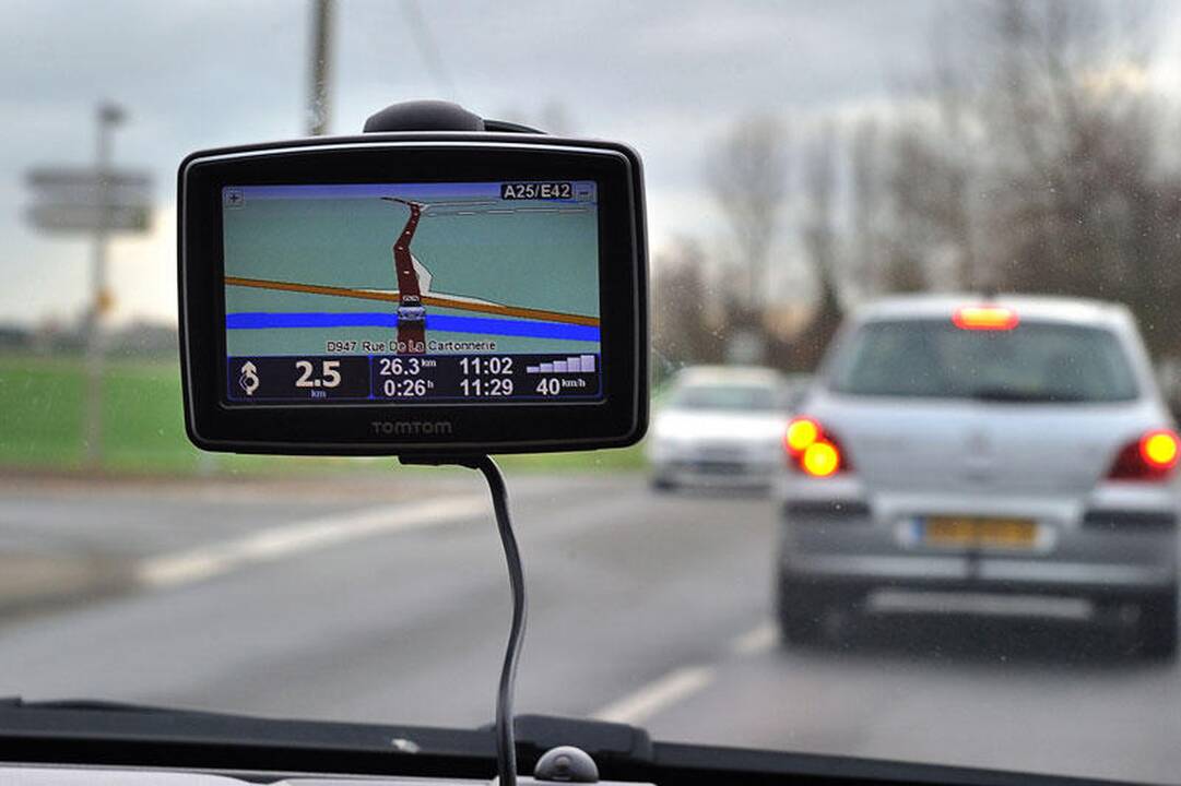 Navigacija gali sumažinti vairuotojų pastabumą kelyje