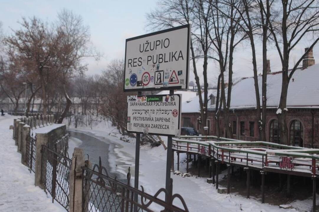 Užupis - „keistų“ gyventojų      miestas