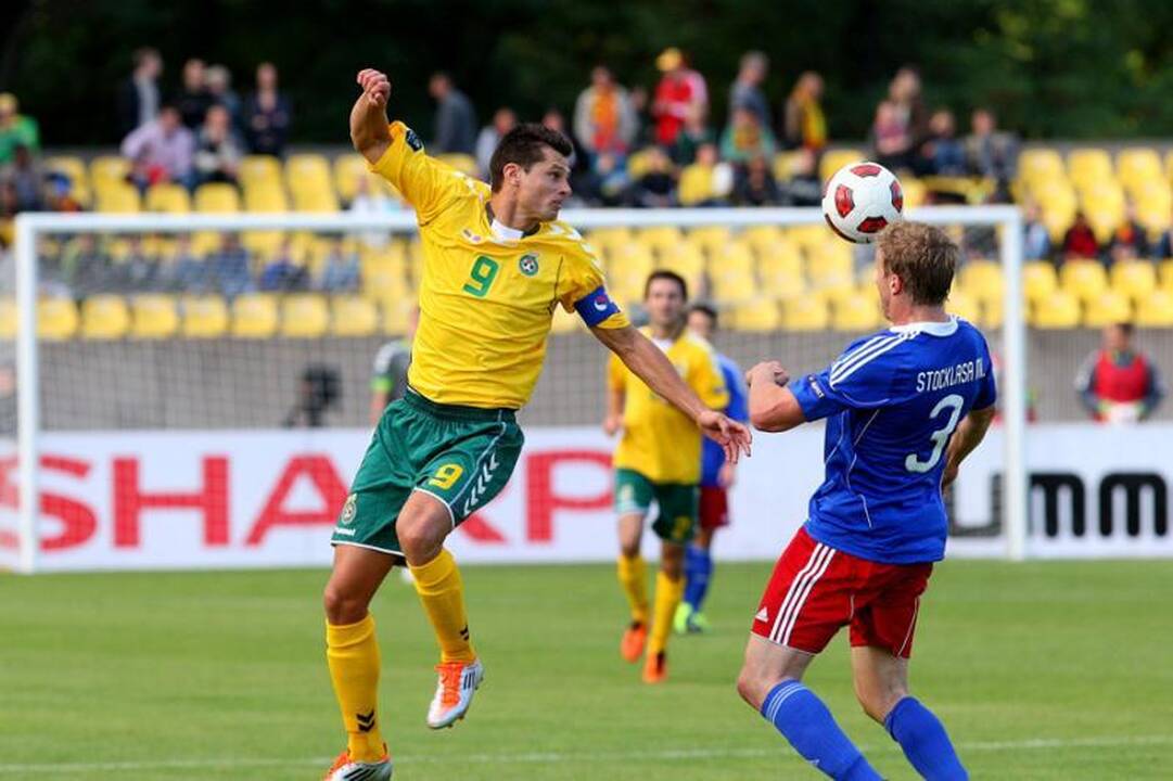 Antrąsyk veidu į purvą: Lietuva - Lichtenšteinas 0:0