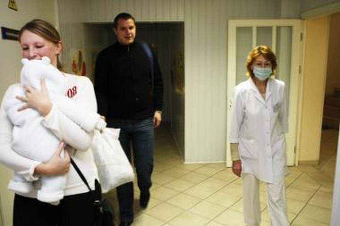 Gripas atakuoja mažuosius klaipėdiečius 