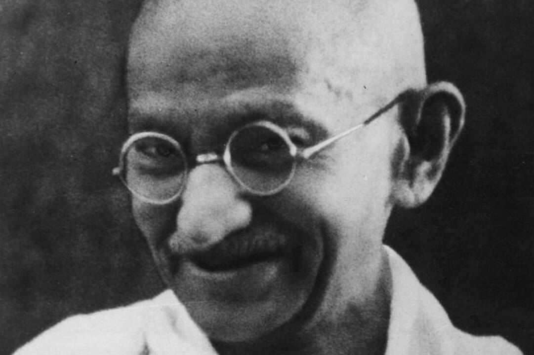 Aukcione – žemė su Mohando Gandhi krauju