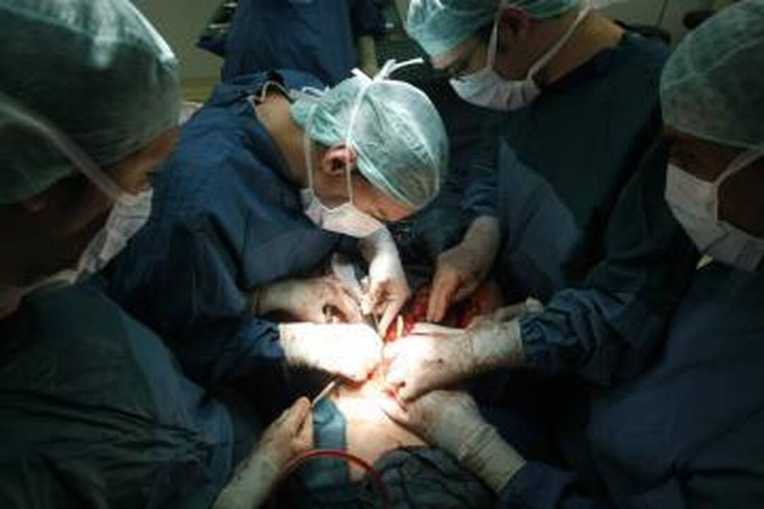 Klinikose atlikta trečioji plaučių transplantacija