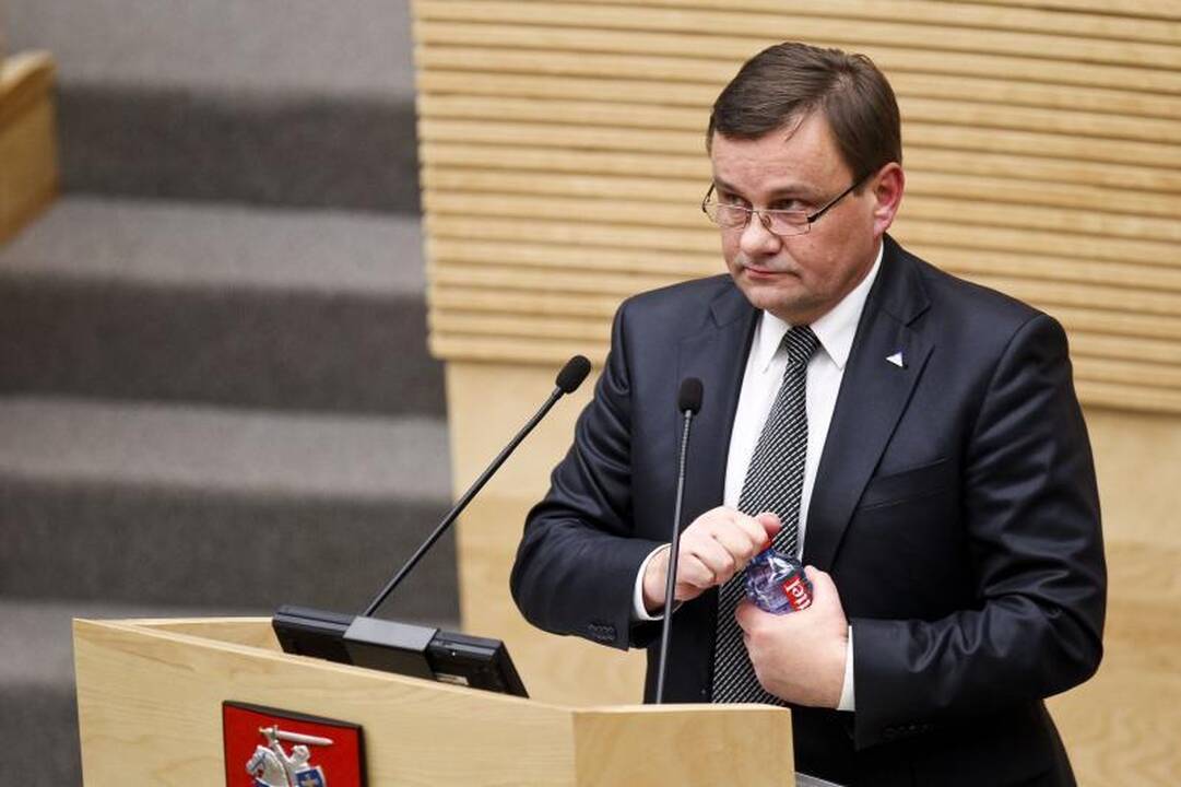 Seimo pirmininku išrinktas V. Gedvilas, paaiškėjo jo pavaduotojai
